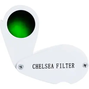 Portable Reliable Glass Filter for Gemstone Identification Quickly Distinguish Genuine Emeralds Rubies Sapphires Aquamarine Ideal for Gemologists and Jewelers