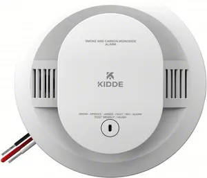 Kidde CUACFEX 120V Hardwired Smoke and Carbon Monoxide Alarm with AA Battery Backup