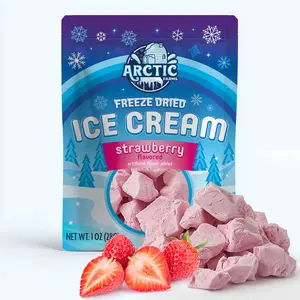 Freeze Dried Ice Cream That Does Not Melt (Bits) Strawberry Freeze Dried Ice Cream That Does Not Melt (Bits) Strawberry