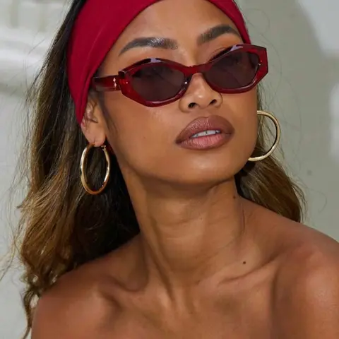Women's Vintage Fashionable Sunglasses, Modern Sunglasses, Stylish Sunglasses, Trendy Styling Sunglasses, Trendy Casual Sunglasses for Everyday Use, Trendy Shades, Fashion Accessories for Outdoor Activities