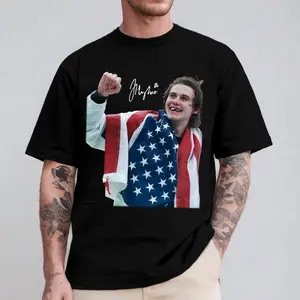 Jack Hughes USA Hockey T-Shirt, Men Hockey Tee, Olympic Golden Goal Shirt, Full Sizes, Full Colors, For Men, For Women, Unisex Graphic Tee