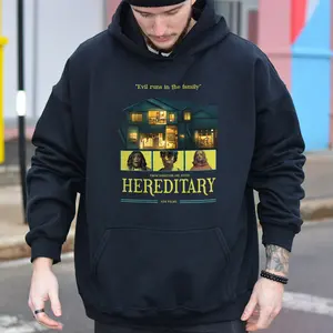 Hereditary Movie Shirt, Ari Aster Grunge Graphic Tee Shirt for Men and Women, Retro Horror Movie Oversized Streetwear Memorabilia