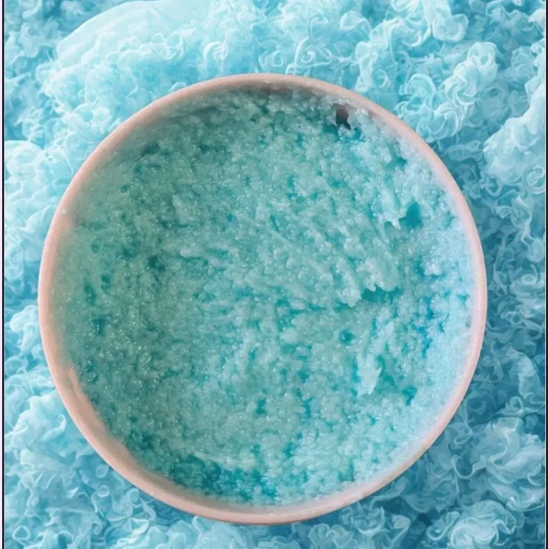 Cotton Candy Foaming Body Scrub for Gentle Exfoliation and Refreshing Skin Care
