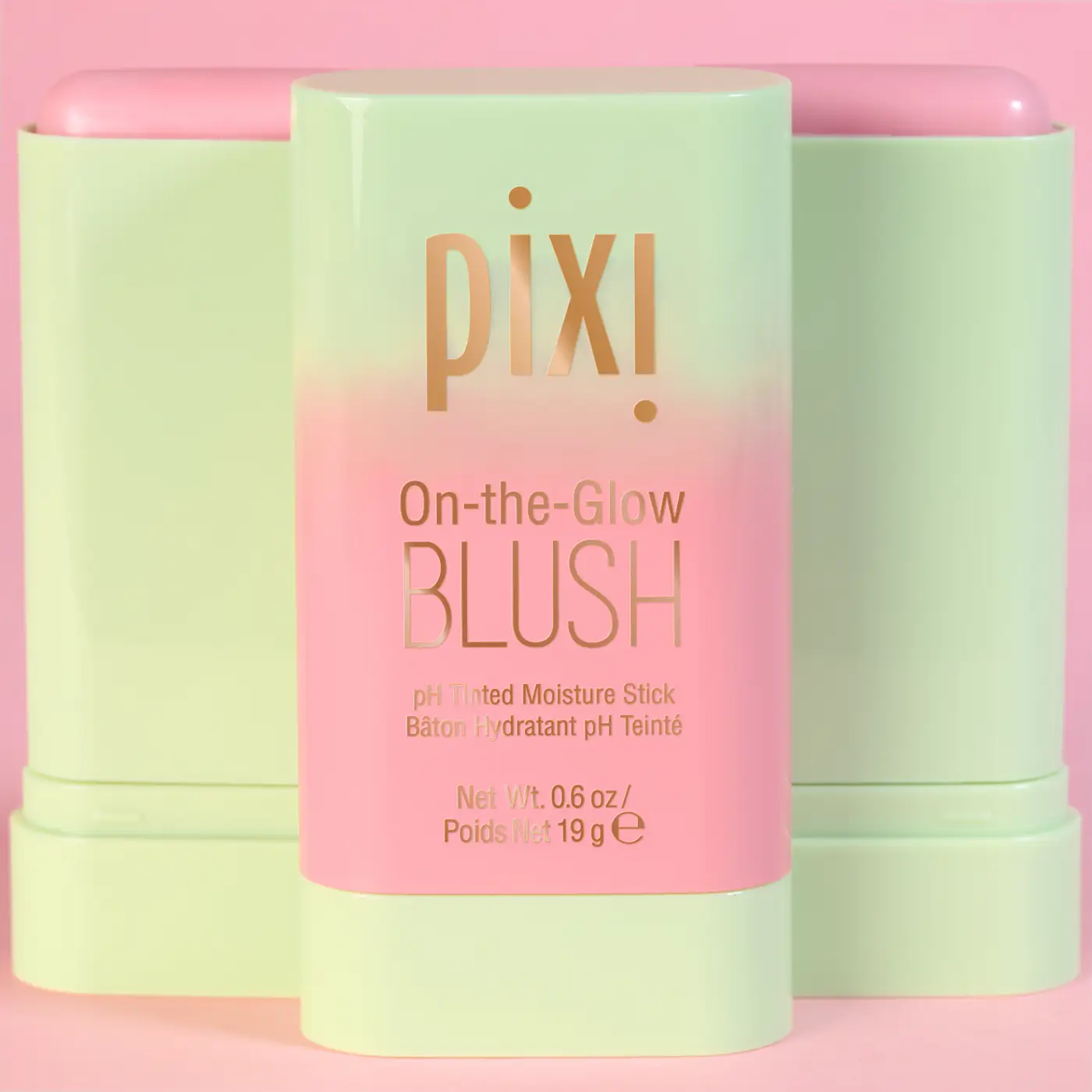 Pixi On-the-Glow Blush CheekTone - pH Reactive Tinted Moisture Stick Hydrating Lightweight Makeup Blend