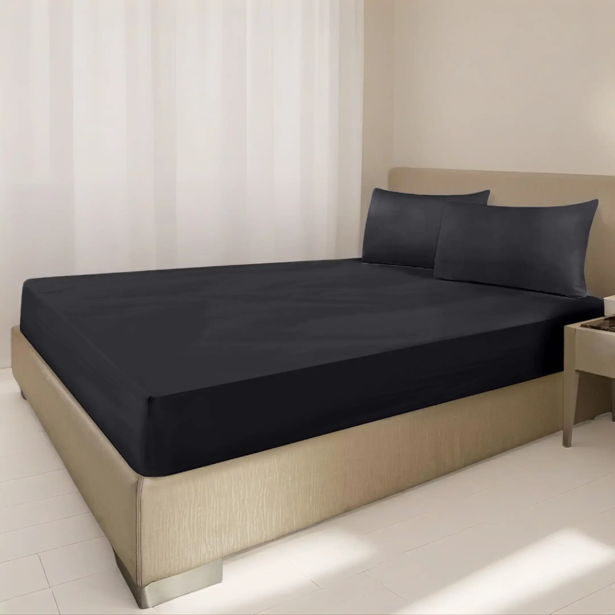 Fitted Sheet 6 Pack | Bulk Deep Pocket Microfiber, Fits Up to 16", All Around Elastic, Shrink and Fade Resistant, Perfect for Airbnb Hotels and Rentals | Utopia Bedding