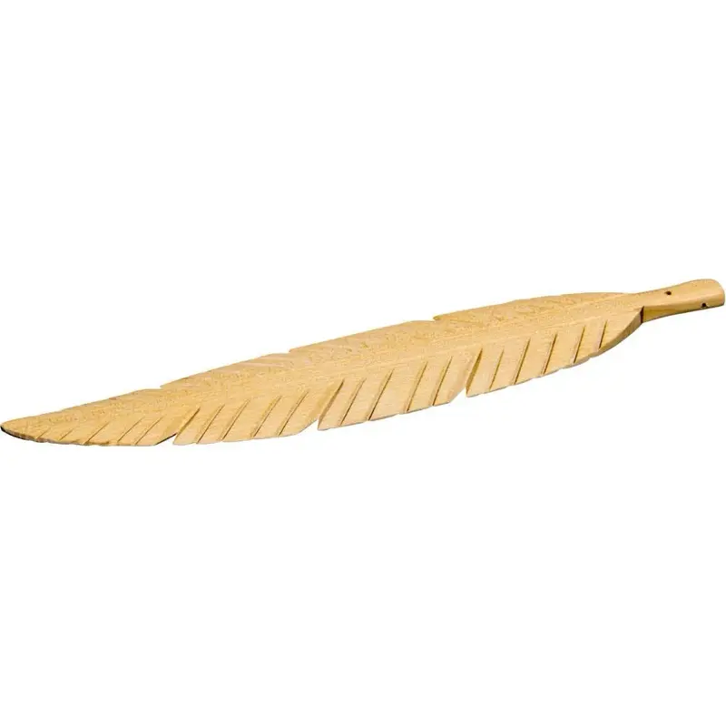 Wood Feather Incense Stick Burner