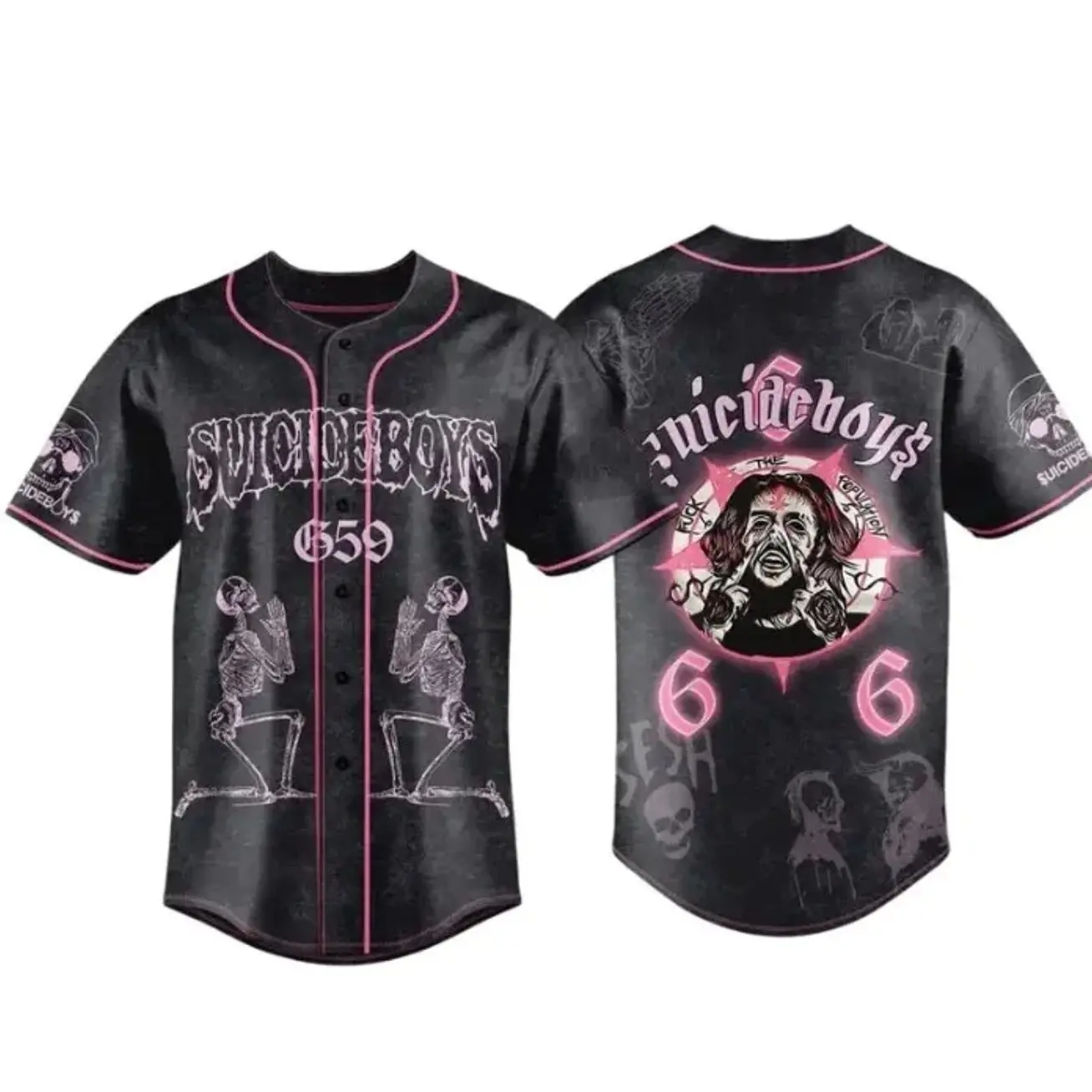 Suicideboy G59 Baseball Jersey, Personalized Suicideboy Merch Shirt, Greyday Tour Shirt, City Morgue Tshirt, Music Tour 2026 Gift