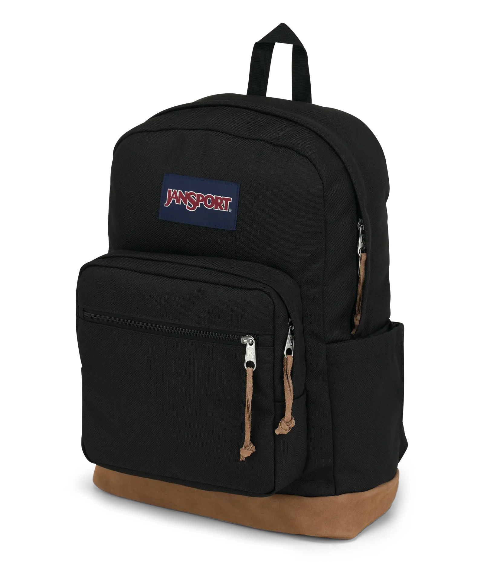 JanSport SuperBreak Backpack (Black, 17"x12.5"x6") - Durable, Lightweight Student Book Bag, Premium Classroom Luggage Accessory