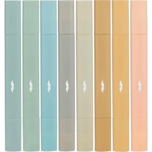 - Aesthetic  Highlighters No Bleed Through Assorted Color, 8 count,  , Cute Highlighter Dual Tip for Journaling Supplies and School Accessories,  Highlighters and s No Bleed
