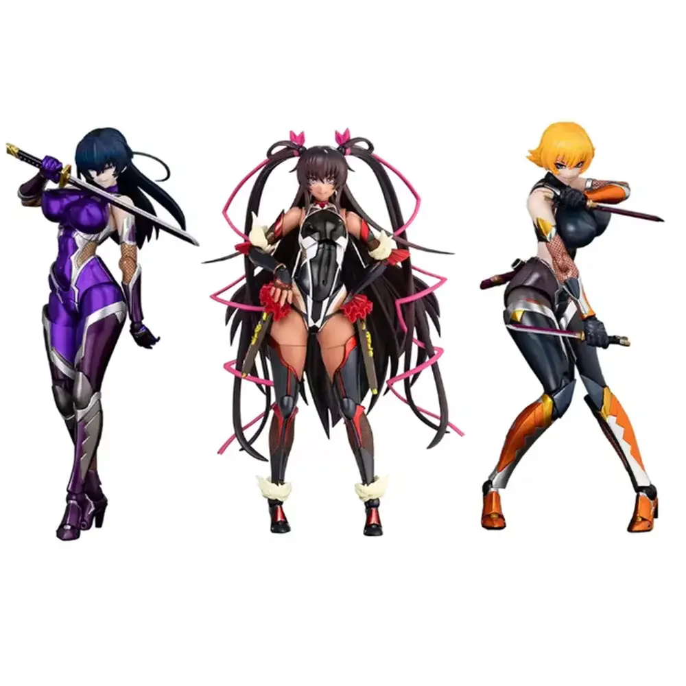 Taimanin Asagi 3 Action Figure Mizuki Yukikaze Igawa Sakura Asagi Figurine Anime Peripheral Collect Toy Gift Action Figure