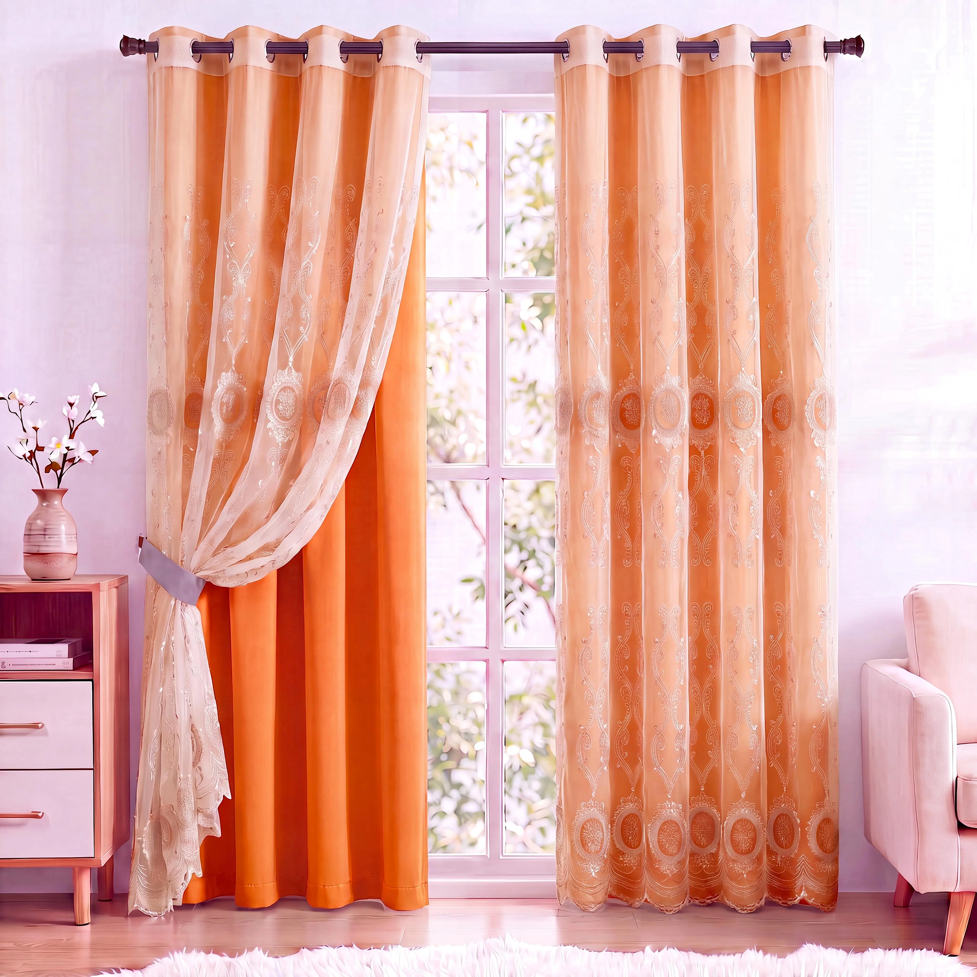 Orange+Ivory QF75