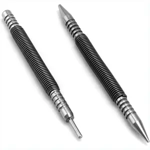 Pin Punches 1/32" & 1/16" Nail Set, Nail Setter and Hinge Pin Punch Set, 2 Pcs Double Head Spring Tool, 3500 PSI Strike Force Door Pin Removal Tool,