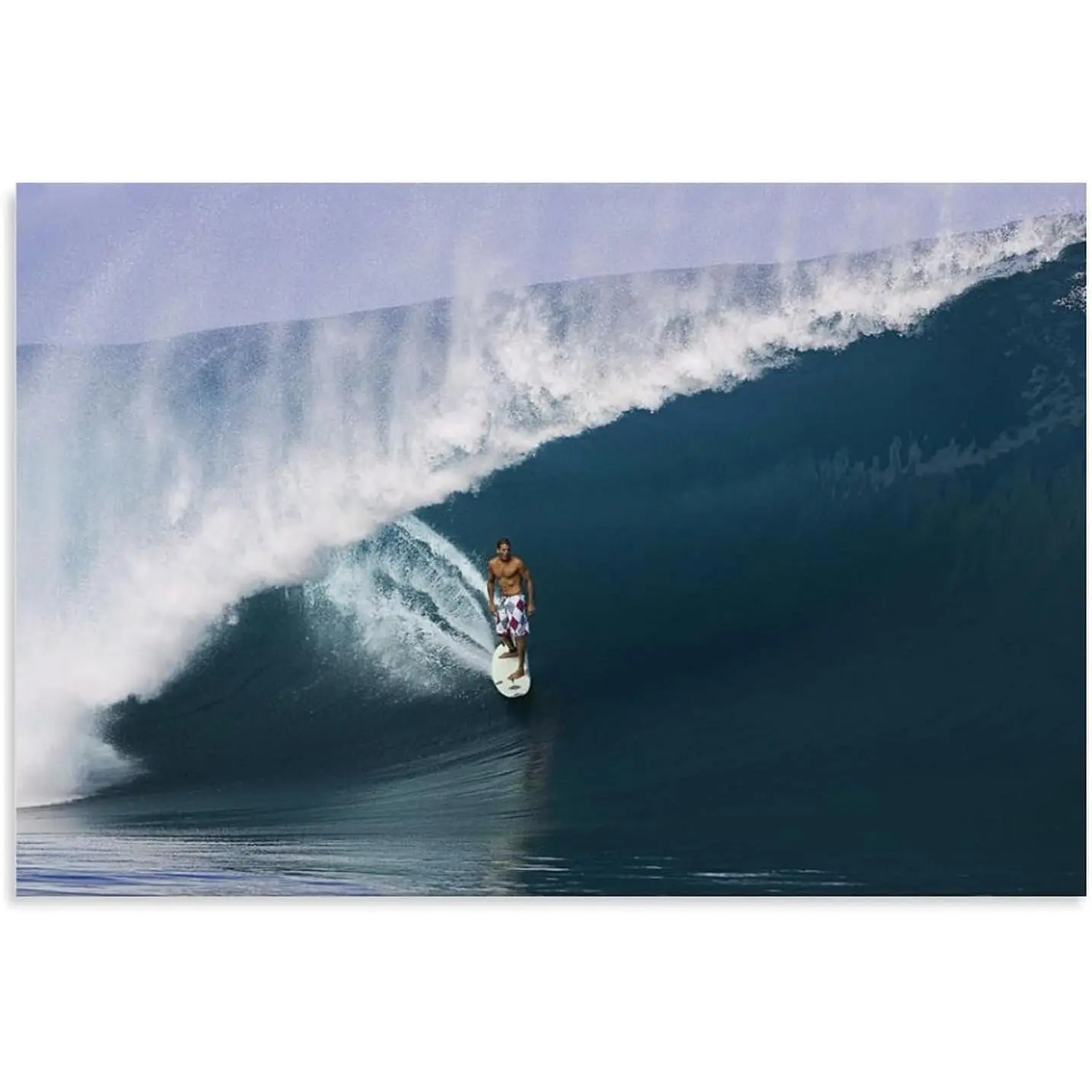 BURUERWXW Andy Irons Surfer Art Poster Adventurer Art Poster Room Aesthetic Poster Canvas Poster Bedroom Decor Office Room Decor Gift Unframe-style 30x20inch(75x50cm)