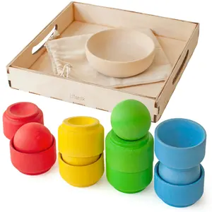 Ulanik Balls in Nest Cups Starter Kit 4 Colors 1+