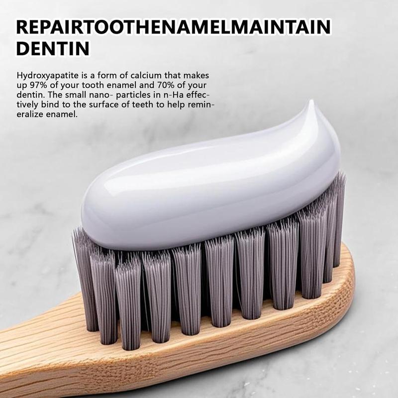 3 PCS 7.5% Toothpaste - Nano Hydroxyapatite for Enamel Strengthening & Teeth Whitening,Enamel Repair, Fluoride-Free & Sensitive Teeth Friendly