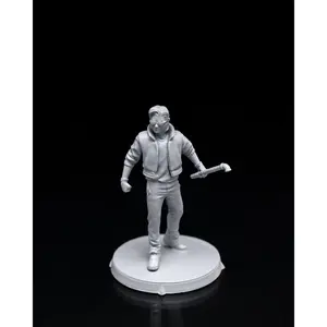 Kyle McFly Resin Printed Miniature Figure, Dungeons and Dragons Tabletop RPG, Pathfinder 3D Print