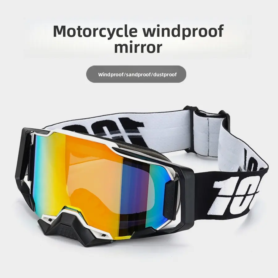 100% Armega Motorcycle Goggles Quick Release Lenses Locomotive Helmet Goggles Mountain Bike Downhill Ski Glasses