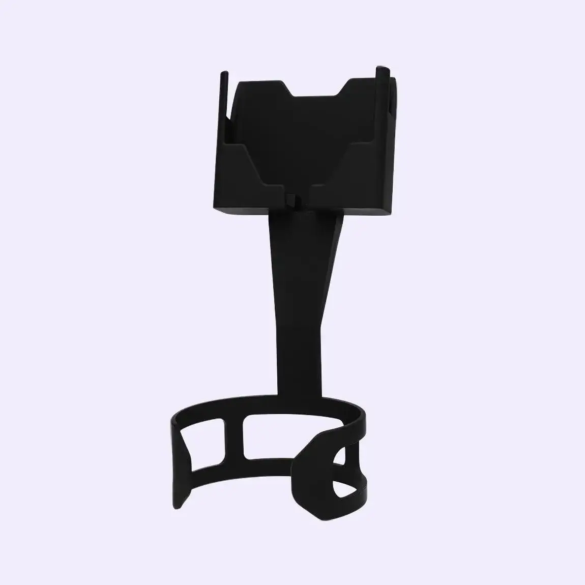Cell Phone Seat Luxury - The "LUX" Cell Phone Seat with a Soft Matte Coating - Cup Holder Phone Stand - Cell Phone Holder - Luxury Cell Phone Car Mount - Cell Phone Hacks - Cell Phone Holder for Car or Truck