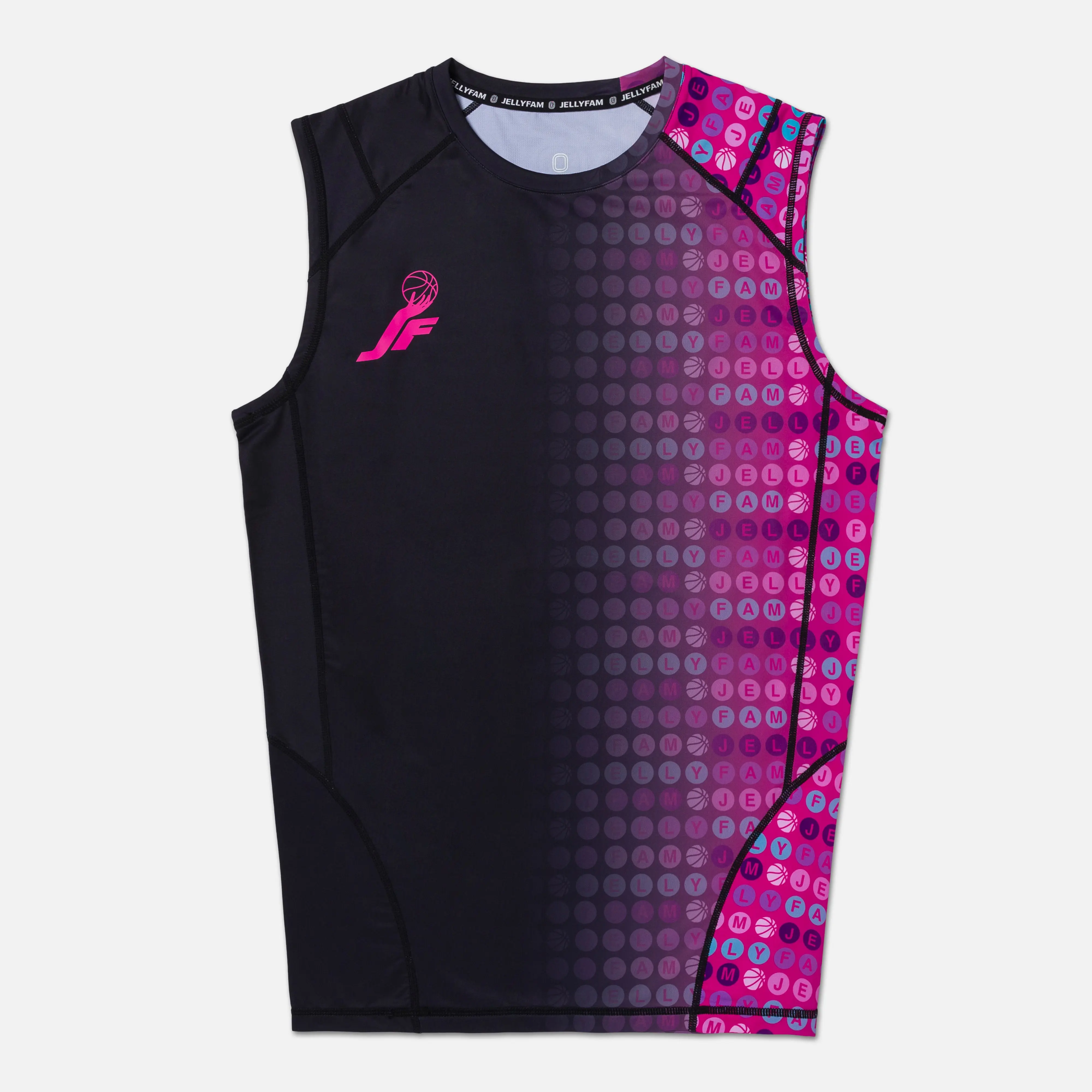Jelly Fam Valid Sleeveless Compression Tee Jelly Fam Valid Sleeveless Compression Tee