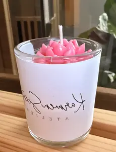 Karmen Scents Atelier Springtime Jasmine, Gardenia & Ylang-Ylang Rose Flower Candle