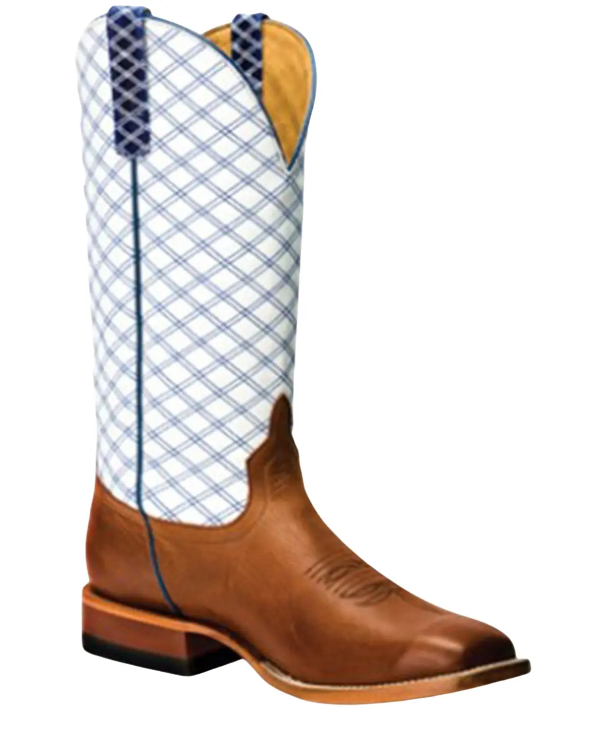 Horse Power Men's Men'S Sugared Brass Western Boot Broad Square Toe - Hp1858