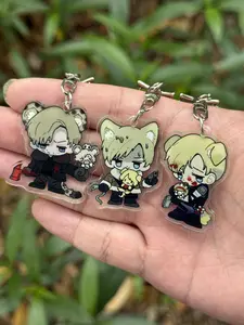 Resident Evil 9 Requiem Keychain Leon Kennedy Grace RE4 Ashley