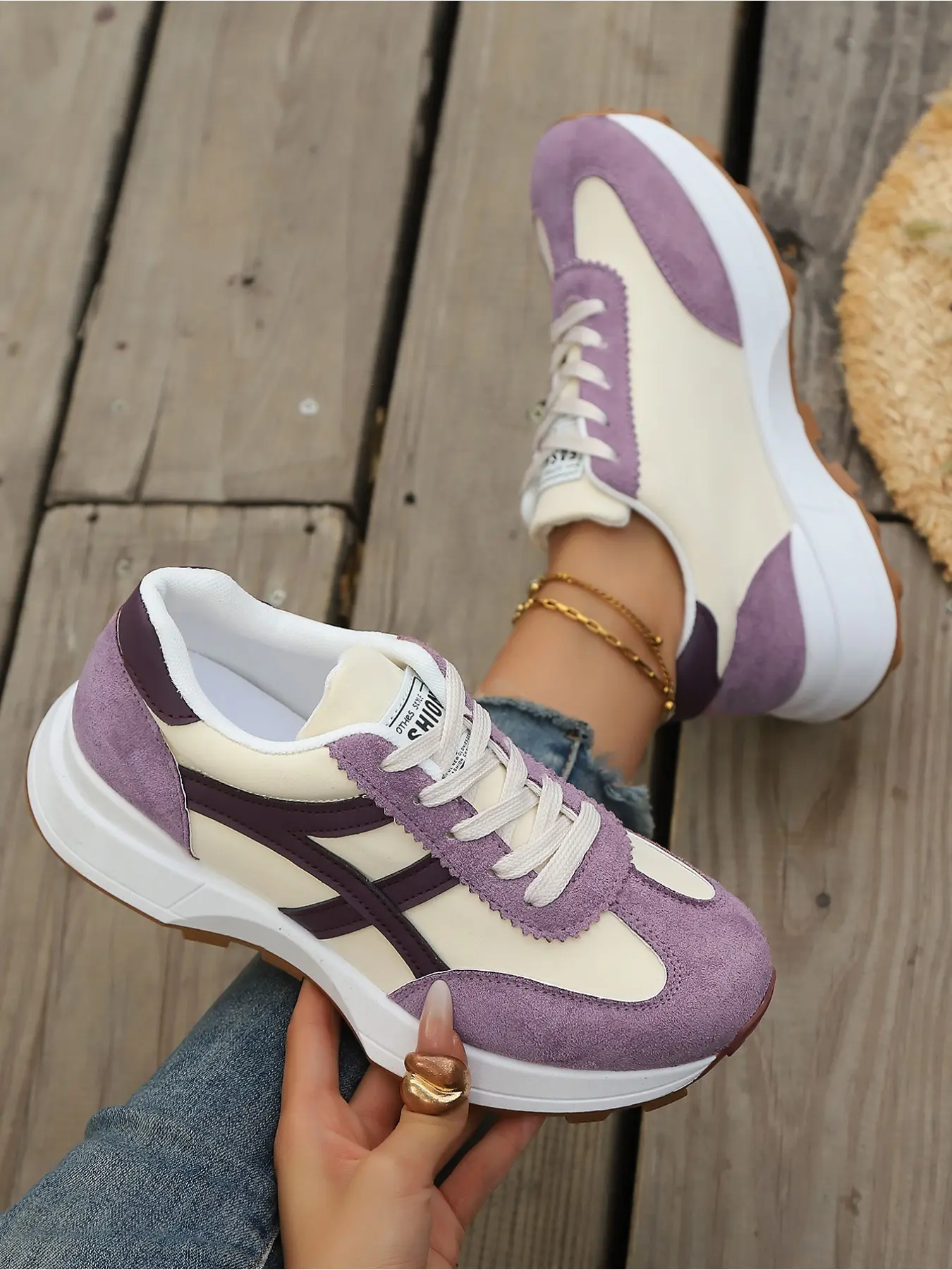 Women Height Increasing Thick Sole Non Slip Comfortable Breathable Casual Athletic Sneakers Running Shoes for Outdoor Sports Footwear