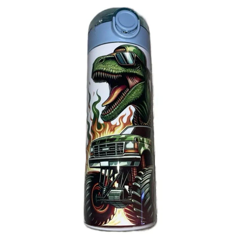 Children's Fully Custom Sublimation Sippy Cups - Customizable Design, Ideal for Kids' Drinkware - Bottle