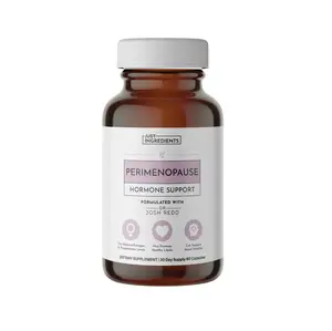 Just Ingredients Perimenopause Support Supplement for Hormone Regulation & Menstrual Cycles 30 Day Supply 60 Capsules