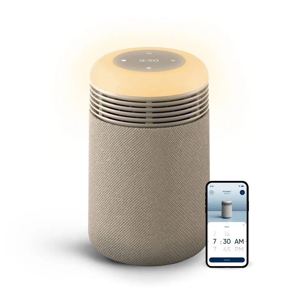 Blueair Mini Restful Air purifier and Sunrise Alarm Clock Blueair Mini Restful Air purifier and Sunrise Alarm Clock