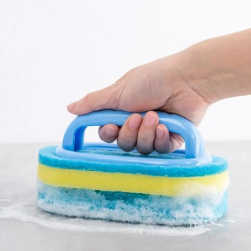 Magic Sponge Cleaner, Multi-Purpose Non-Electric Tool for Kitchen & Bathroom, Ideal for Glass Walls Tiles, Perfect Gift for Holidays