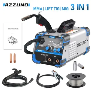 110V Gasless MIG Welder: Weld Without Gas! 3-in-1 MIG/Stick/TIG
