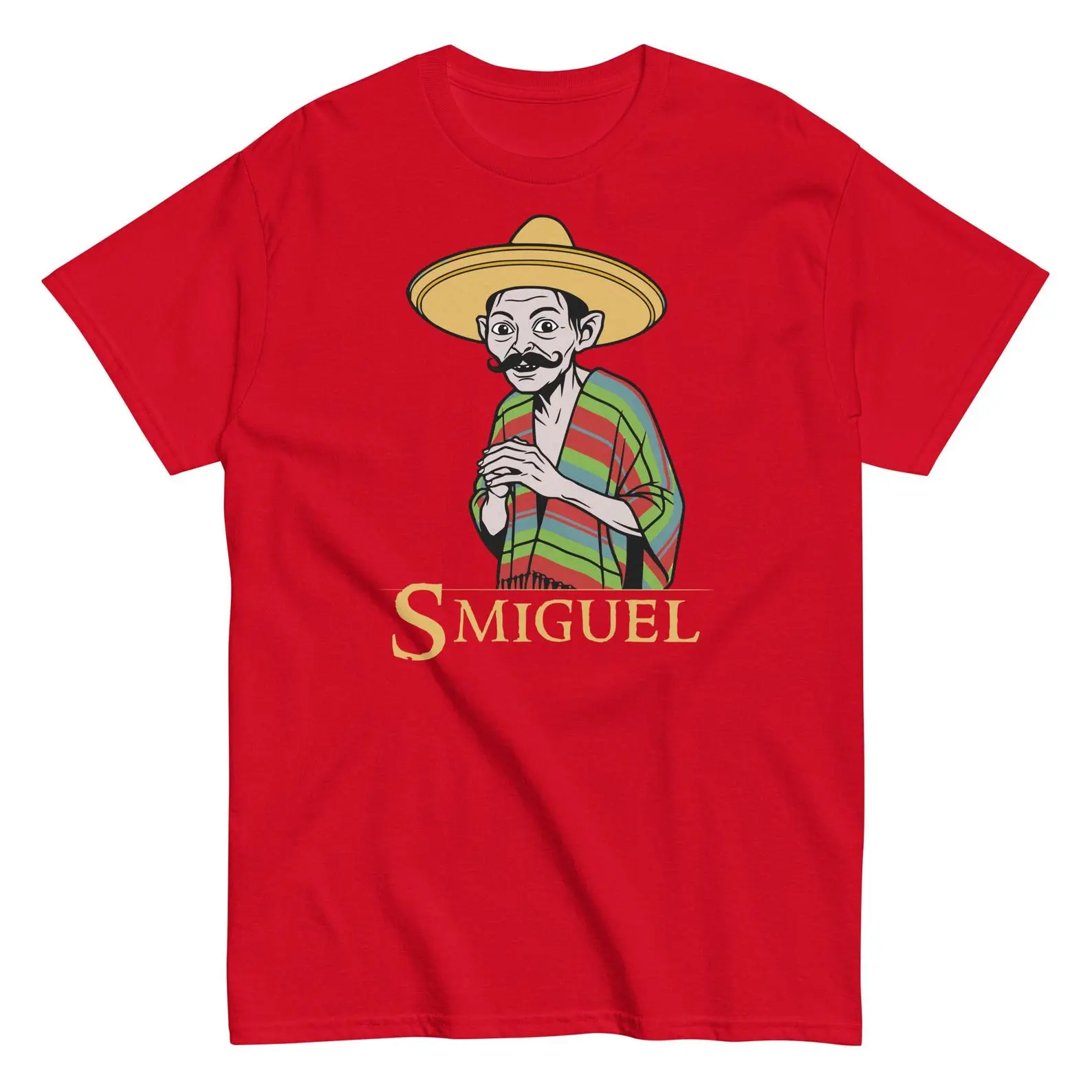 Smiguel Mi Precioso Unisex Tee, Smiguel Mexican Sombrero Funny Parody Shirt, Epic Fantasy Humor, Middle Earth Fan Gift, Smiguel T-Shirt