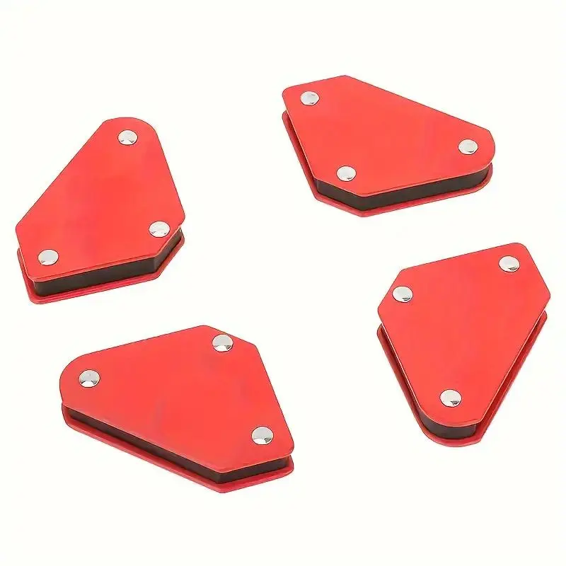 Welding Magnets 4/6pcs Magnetic Holder Set for Arc Welding Tools, 25 LBS Capacity with 45°, 90°, 135° Angles, Essential Welding Equipment Accessories, Welding Accessory