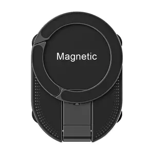 MA39 Magnetic Suction Cup Stand for IPhone 17 16 15 14 Strong Magnetic Mount for Wall Glass Tabletop Secure Hold Recording Tool