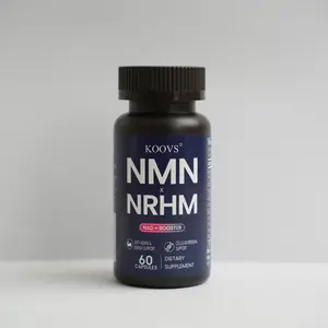 NMN x NRHM NAD+ Booster Supplement, 60 Capsules, Supports Cellular Health