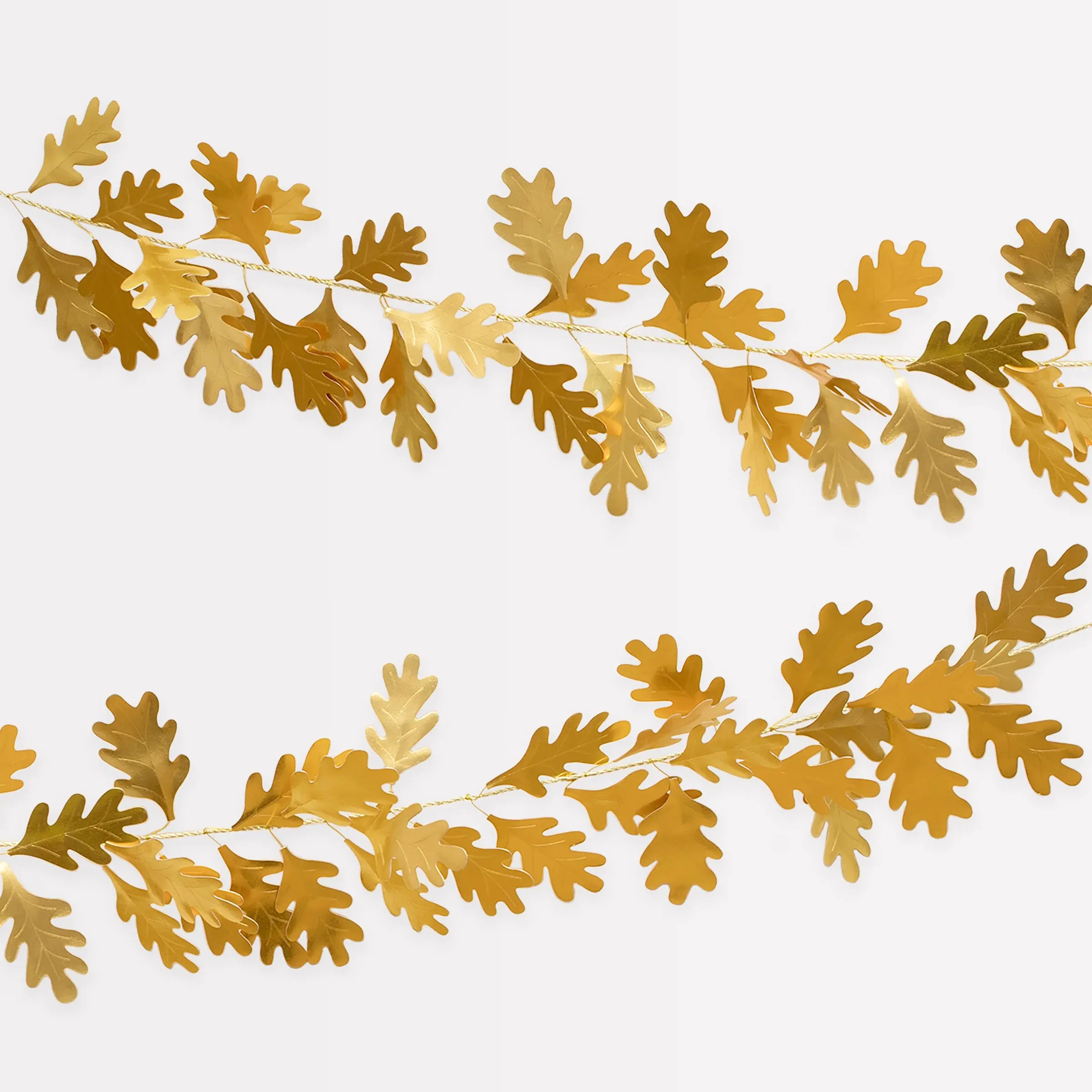 Gold Oak Leaves Garland Gold Oak Leaves Garland