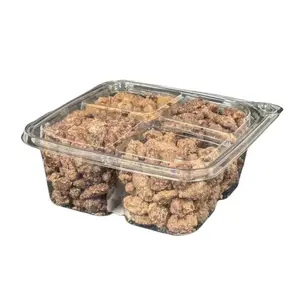 Buc-ee's Fresh Candied Four Nut Assortment - Pecans Walnuts Almonds Cashews - Freshly Prepared