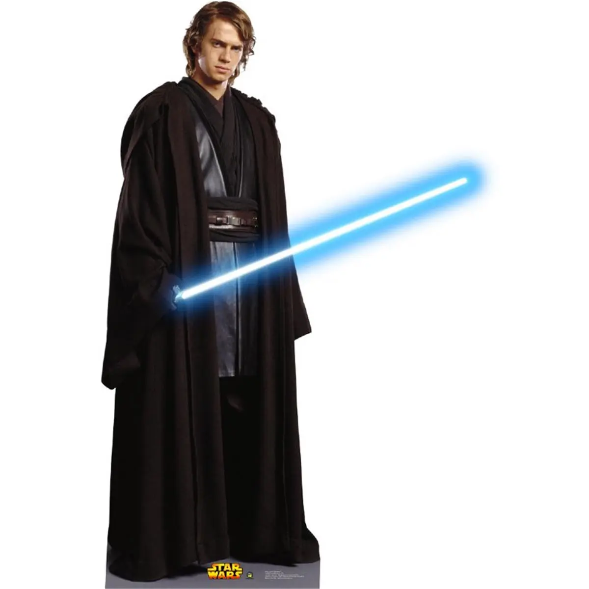 212 MAIN Advanced Graphics Life-Size Anakin Skywalker Corrugated Cardboard Cutout Stand-Up, 74 in Mountable Decorative Home Wall Decor, Party & Birthday Party Accent