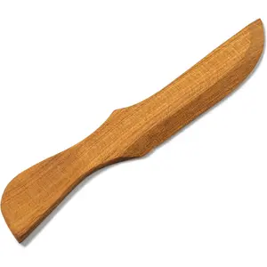 Jelly Spreader Butter Paddle Spreaders For  Wooden Handle Spreader Wooden  Jam Spreader Jam  Jelly  Butter Paddles Nutella Spreader (Brown)