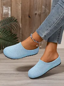2026 Summer New Open Toe Slippers, Large Size Thick Sole Lightweight Sandals, Breathable Linen Slipper, Comfortable Outdoor Shoes