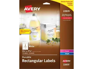 Avery® Durable Water-resistant Labels
