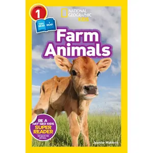 USED-Farm Animals (National Geographic Kids Readers, Level 1/Co-Reader) by Mattern, Joanne (Paperback)