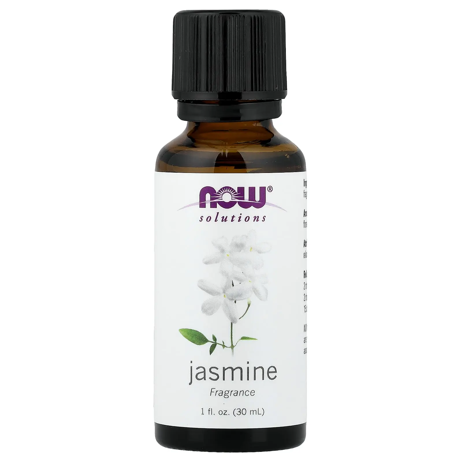NOW Foods Solutions, Jasmine, 1 fl oz (30 ml) NOW Foods Solutions, Jasmine, 1 fl oz (30 ml)