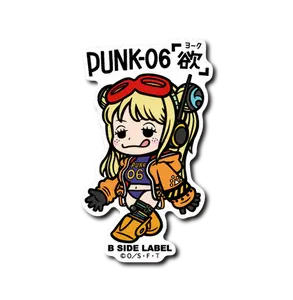 One Piece York "Punk 06" B-Side Label Sticker Japan Exclusive