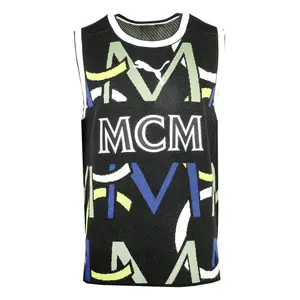 PUMA Mens X Mcm Crew Neck Tank  Casual - Black
