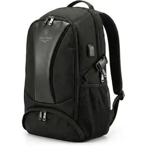 Net & Style Pickleball Backpack Large 29L with Shoe Compartment – Waterproof Court Backpack with Fence Hook & USB Charging Cable for Daily Play & Tournaments – Ideal for Men & Women Players