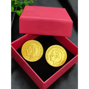 Dubai Earrings For Women 24K  Gold Plated Color Ball Jewelry Middle East Girls The Bride Ethiopian Wedding Gift