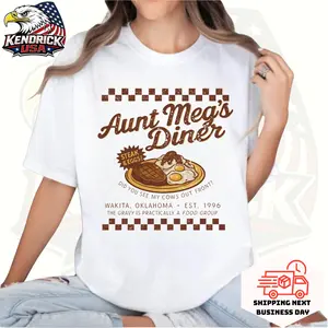 Aunt Meg’s Diner Twister Movie T-Shirt, Vintage Storm Chaser Tee, Retro 90s Film Shirt, Graphic Movie Lover Gift, MADE IN USA
