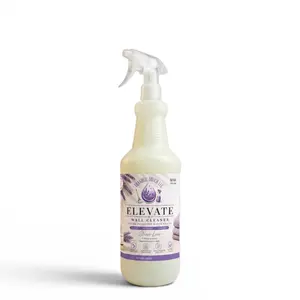 Elevate Wall Cleaner Spray by Tranquil Touch | Streak-Free Wall Cleaning Solution | Fresh Scent Home Cleaner